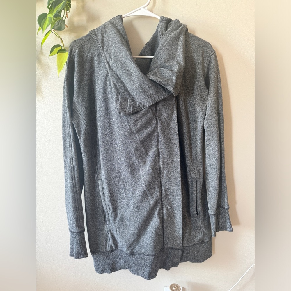 Lululemon Athletica Charcoal Turtleneck Jacket